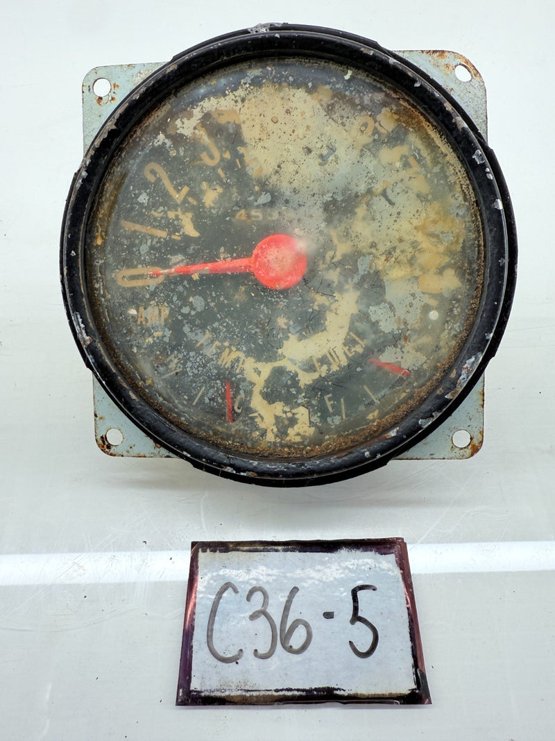 OEM 1950s 1960s Willys Jeep CJ5 CJ6 Speedometer Gauges Cluster CJ 90mph C36-5