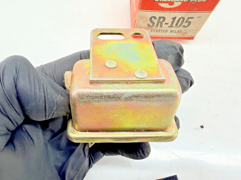 NOS 1965 - 1976 CHRYSLER DODGE PLYMOUTH STARTER RELAY SR-105 C74-28