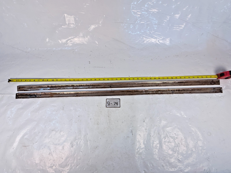 ORIGINAL 1956 CHEVROLET BEL AIR  Pair of FRONT DOOR TRIM Moulding S1-74