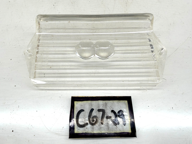 OEM 1965 FORD PARKING LIGHT SIGNAL LAMP LENS SER-DO F0 235 SAE-PD-65 C67-29