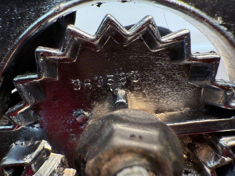 OEM 70s - 80s CHEVY Truck Sport Van 10 Emblem Badge 363583 Metal Chrome B32-72