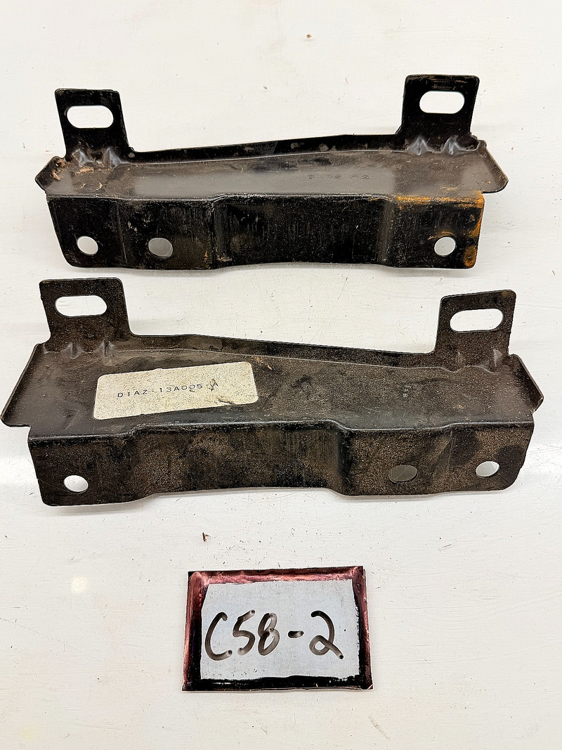 NOS 1971 Ford Galaxie LTD 500 PAIR Headlamp Mounting Bracket D1AZ-13A005-A C58-2