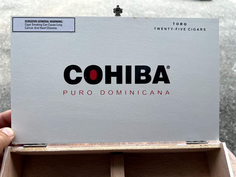 Cohiba Puro Dominicana Empty Cigar Box *Collectible*  No Cigars HB1