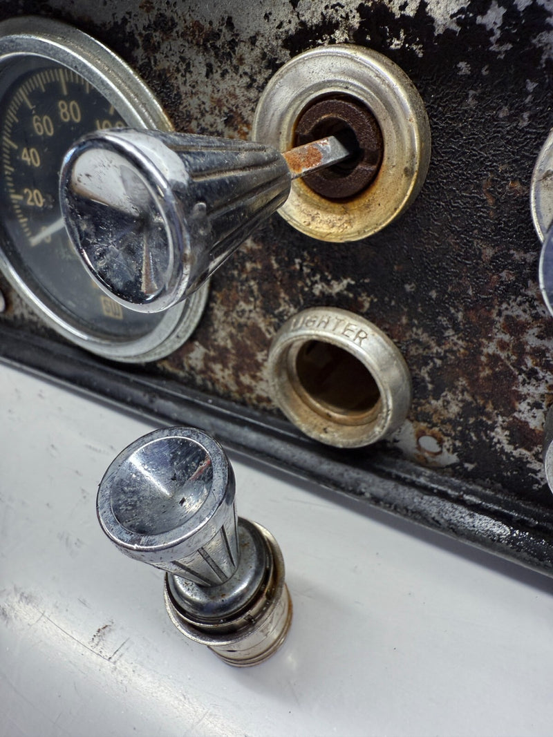 Vintage Stewart Warner Gauge Panel CLUSTER DASH SCTA Hot Rod Speedometer B41