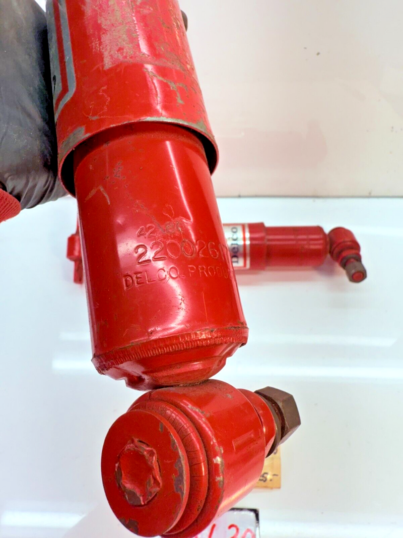 NOS VINTAGE DELCO GM BIG D REAR Shocks 1968 - 1969 CHEVELLE F-85 PRIX B56-30