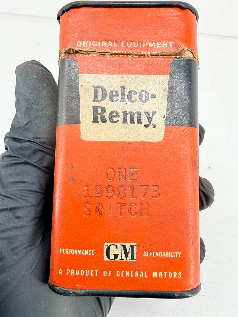 NOS 1957 Chevrolet Neutral Safety & Back Up Light Switch GM 1998173 C71-41