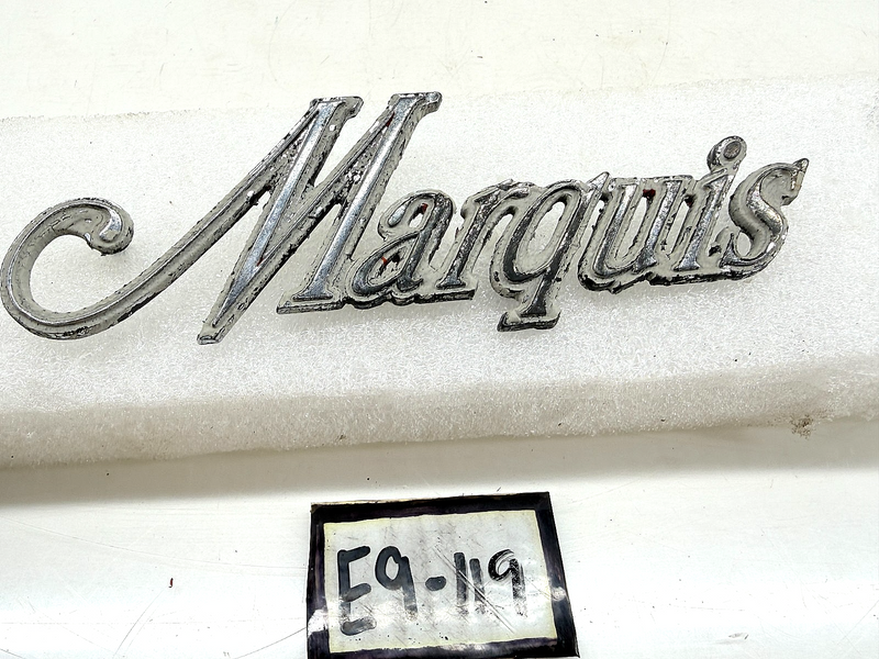 OEM 1973 - 1978 Mercury Grand Marquis Emblem D3MB-16098-BA E9-119