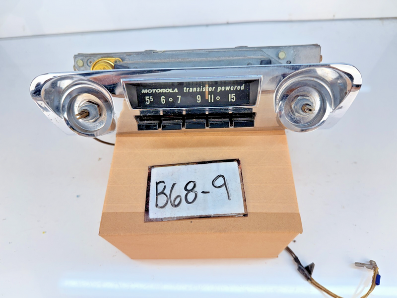 VINTAGE Motorola RADIO CTM60x 1959 1960 Chevrolet Chevy IMPALA GM B68-9