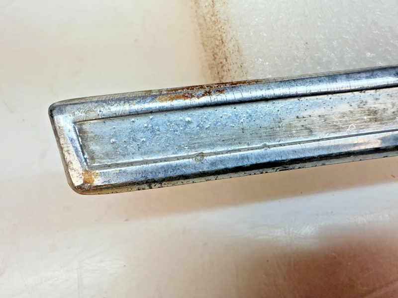 OEM 1960 Chevrolet Impala #3 Left Front Fender Chrome Molding Trim Louver E6-74