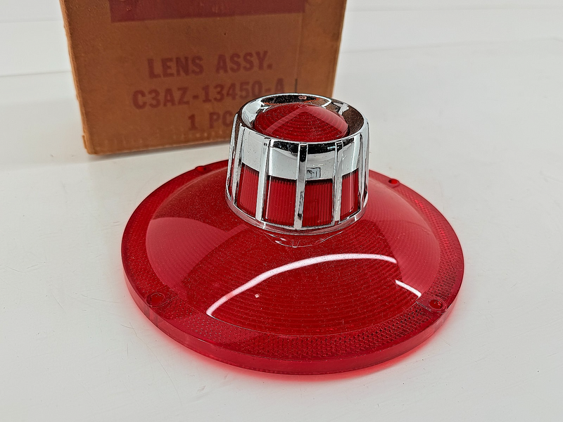 NOS 1963 Ford Galaxie Taillight Lenses C3AZ-13450-A C60-1