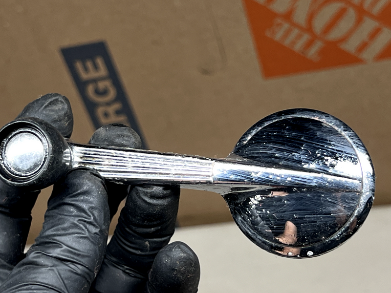 OEM 1958-1964 Impala Belair Chrome Window Crank Handle PAIR 59 61 62 63 64 B22-3