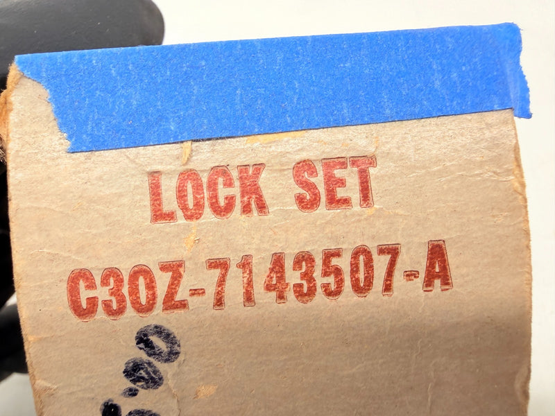 NOS 1963 - 1964 FORD GALAXIE Lock Set (Keys & Tumblers) C30Z-7143507-A C56-26