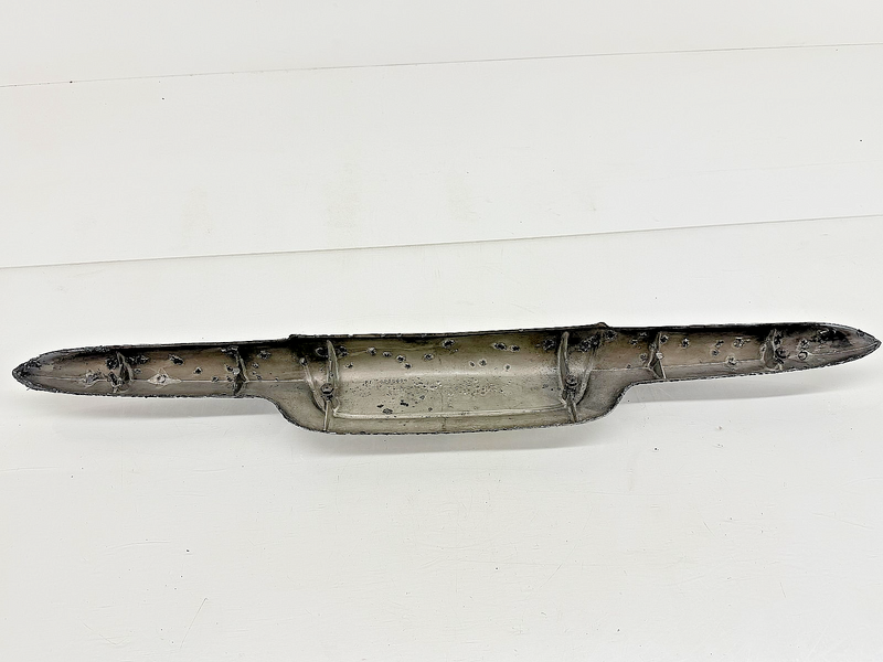Vintage OEM 1956 1957 Chevrolet Truck Chrome Hood Emblem Ornament 3725689 U3B-51