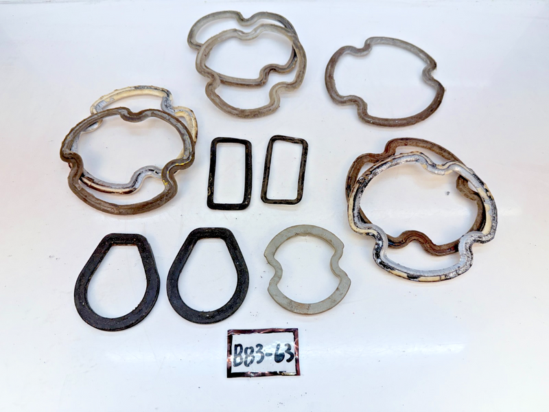 OEM 1968 - 1973 Corvette Tail Light Lens Housing Gasket MISC LOT C3  B83-63