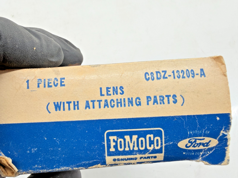 NOS 1968 - 1970 Ford Falcon Parking Lamp Lens LH C8DZ-13209-A C68-9