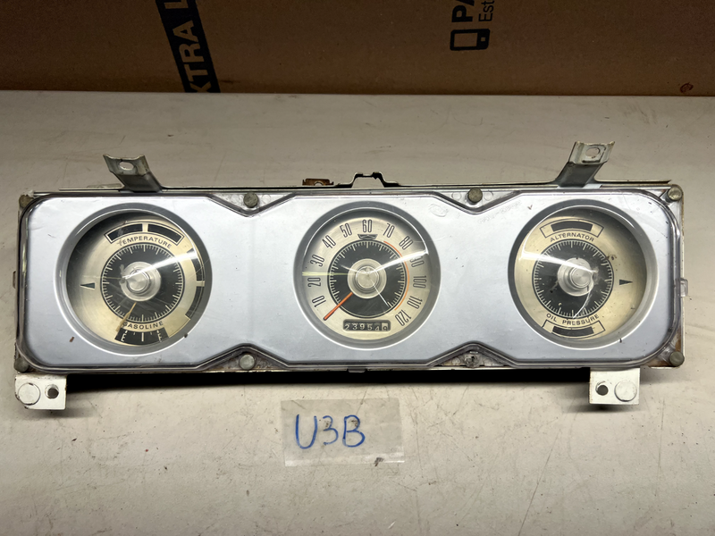 VINTAGE 1968 1969 FORD TORINO FAIRLANE Dash Gauge Cluster Speedometer 68 69 U3B