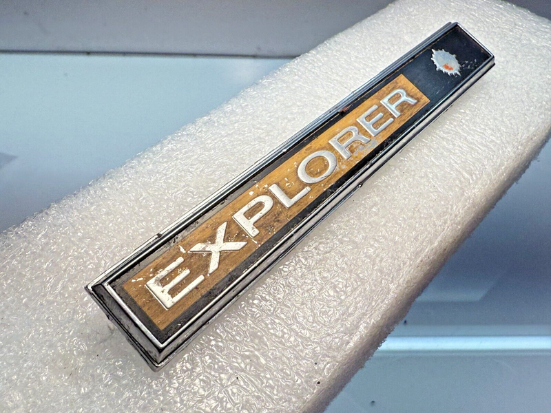 OEM FORD F100 F250 F350 EXPLORER DASH EMBLEM BADGE 67-72 C5GB-16098-A B32-92