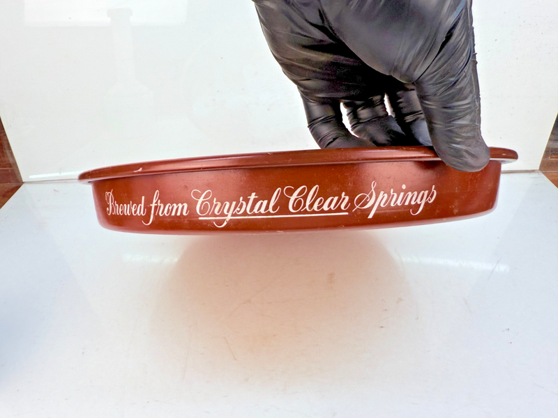 Vintage ORIGINAL 1950's Hulls Export Beer Metal Serving Tray Mancave BAR Tray-6