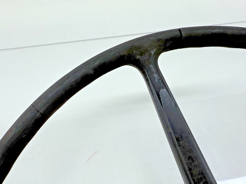 OEM Sheller Jeep Willys CJ 3 Spoke Steering Wheel MILITARY SW-11