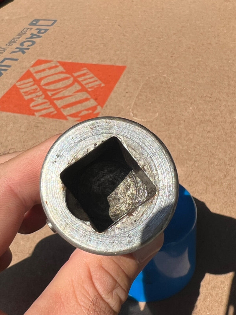 Snap-on Tools USA 3/4" Drive Lock Button 3" Chrome Socket Ratchet Extension L-32