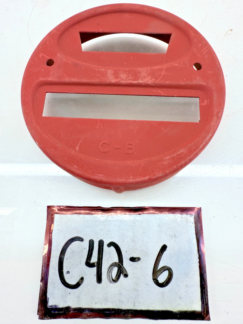 OEM Ford GPW Jeep Willys MB WWII C-B Blackout Light Door Cover Bezel C42-6