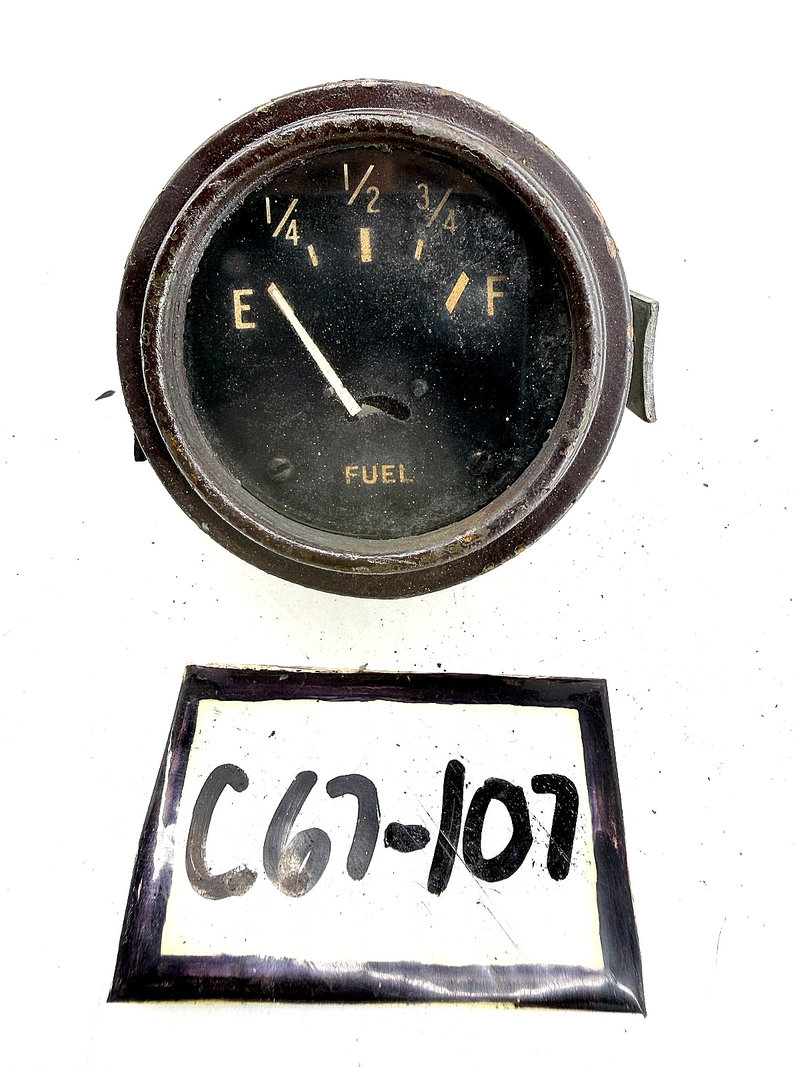 OEM 1940's Ford GPW Jeep Willys MB CJ2A CJ3A M38 WWII Fuel Gauge C67-107