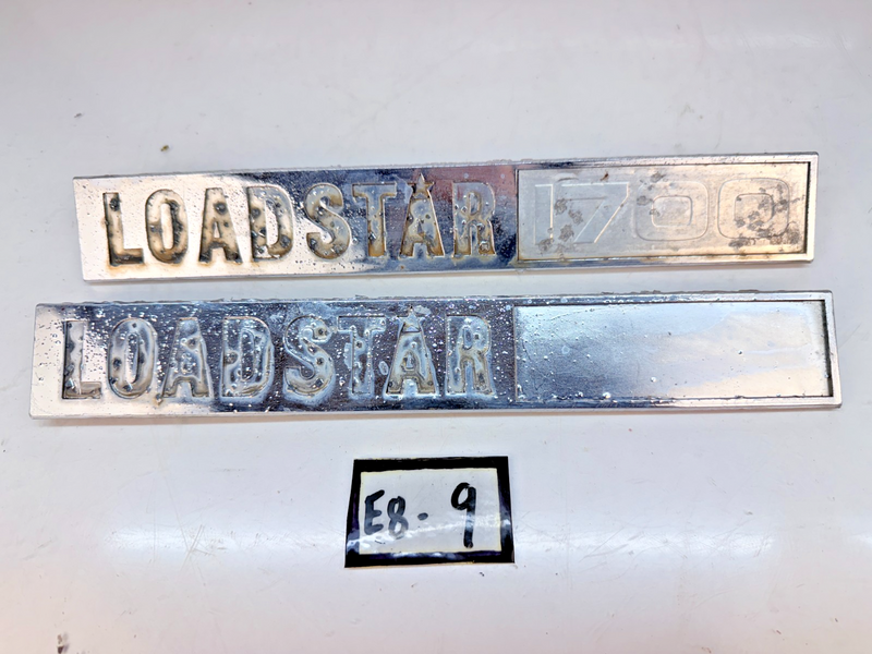 OEM International Harvester Loadstar PAIR Hood Emblem Badge 396613-C1 E8-9
