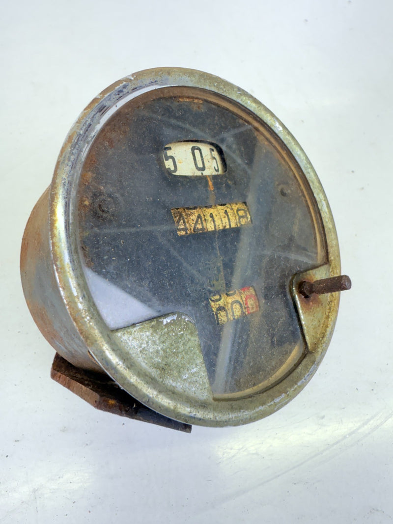 Vintage Stewart Warner? Brass Era Drum Speedometer Rat Rod Model T Ford C27-1
