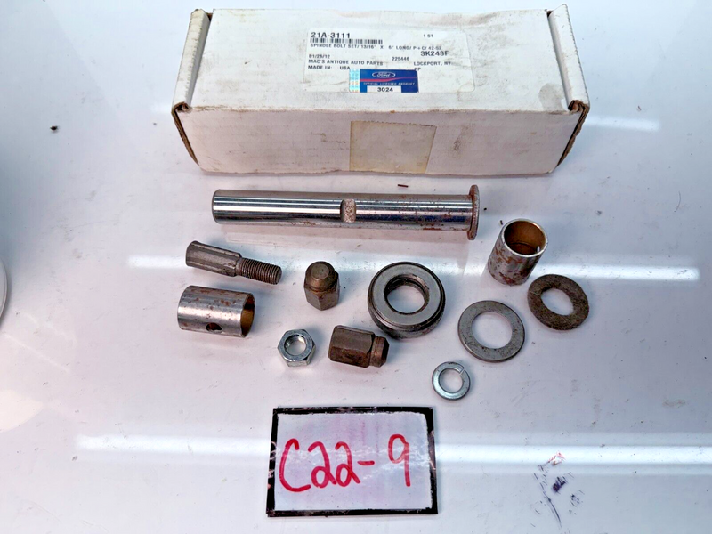 Ford Spindle Bolt Set 13/16 X 6" Long 21A-3111 3K248F C22-9