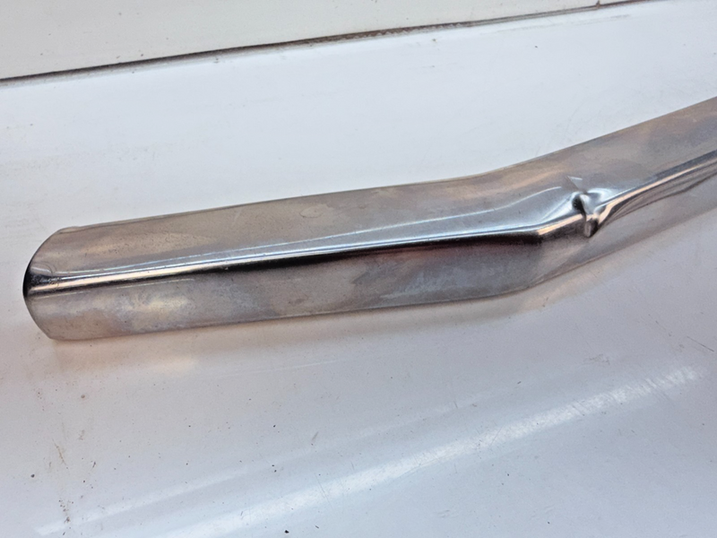 OEM 1960 Impala Bel Air RH Passenger Side Trunk Stainless Trim Molding B74-27
