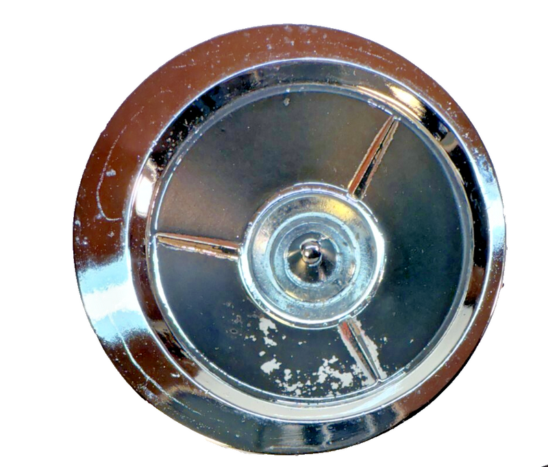OEM 1959 1960 CHEVROLET IMPALA BELAIR BISCAYNE CLOCK DELETE PLATE 3764813 B60-59
