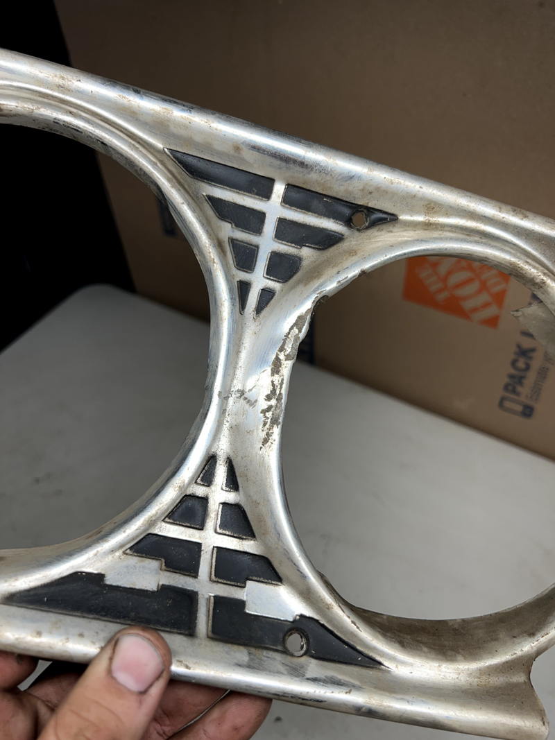1963-1964 Ford Galaxie OEM Vintage Left D/S Headlight Bezel 63 64 U1A-B12-1