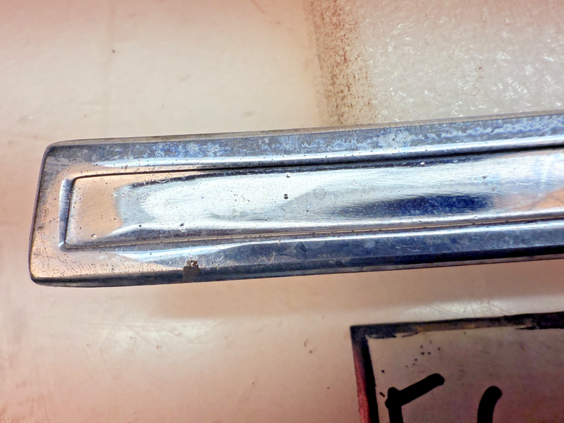 OEM 1960 Chevrolet Impala #6 Right Front Fender Chrome Molding Trim Louver E6-90