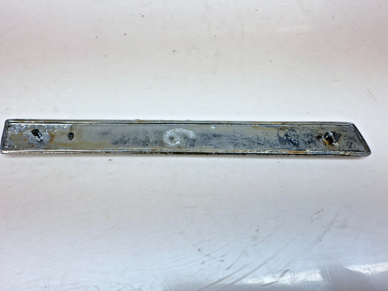 OEM 1960 Chevrolet Impala #6 Right Front Fender Chrome Molding Trim Louver E6-88