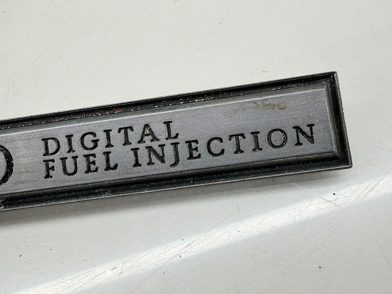 OEM 1982 - 1995 Cadillac HT 4100 Digital Fuel Injection Emblem E9-32