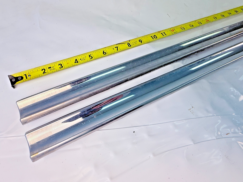 OEM 1960 Chevrolet Impala 4 Door Rear Long Quarter Fin Molding 69.5" 60 S1-63