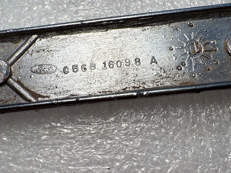 OEM FORD F100 F250 F350 EXPLORER DASH EMBLEM BADGE 67-72 C5GB-16098-A B32-92