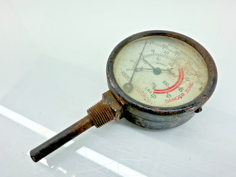 VINTAGE AMERICAN RADIATOR COMPANY GAUGE  C32-11