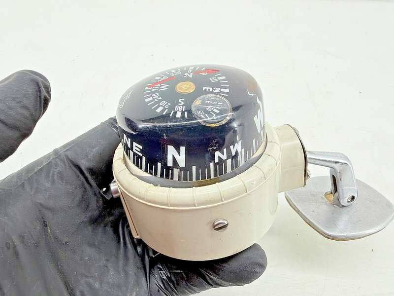 RARE Vintage 1959 Taylor NAVIGATOR Compass Self-Illuminated Hot Rat Rod C37-56
