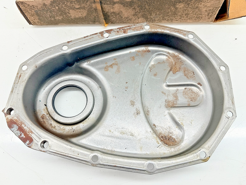 NOS 1937 - 1962 Chevy Master Impala Bel Air Crankcase Timing Cover 838869 C72-24