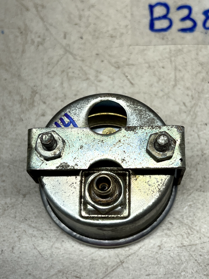 Vintage Sun 2 1/8" 0 -  100 psi Mechanical Oil Pressure Gauge Gasser TROG B38-14