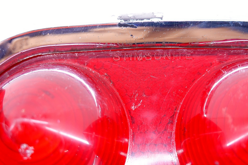 OEM 1950 - 1952 Buick Guide R 40 Lens STIMSONITE Tail Lamp Lens & BEZEL C53-39
