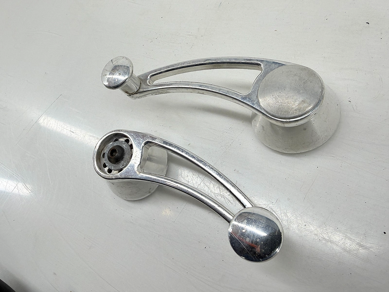 USED 1967 - 1981 Chevrolet Camaro Chrome BILLET Interior Window Cranks C67-88