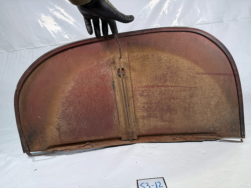 Vintage 1930s - 1940s Pair Teardrop Car Truck Fender Skirts Ford Chevrolet S3-12