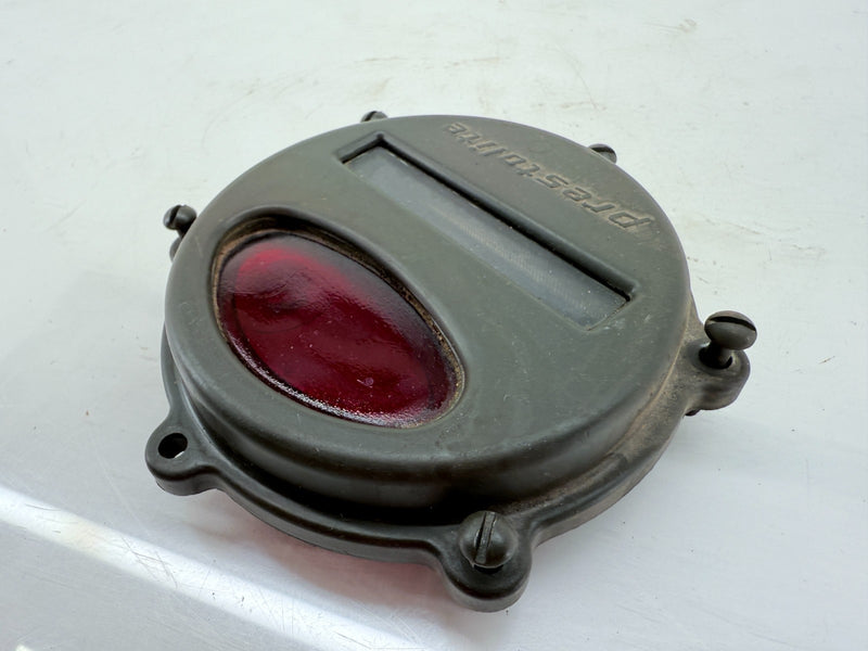 OEM 1950s Kaiser Willy M38 MC Jeep Rear Stop Light Turn Signal Lens Cover C40-12