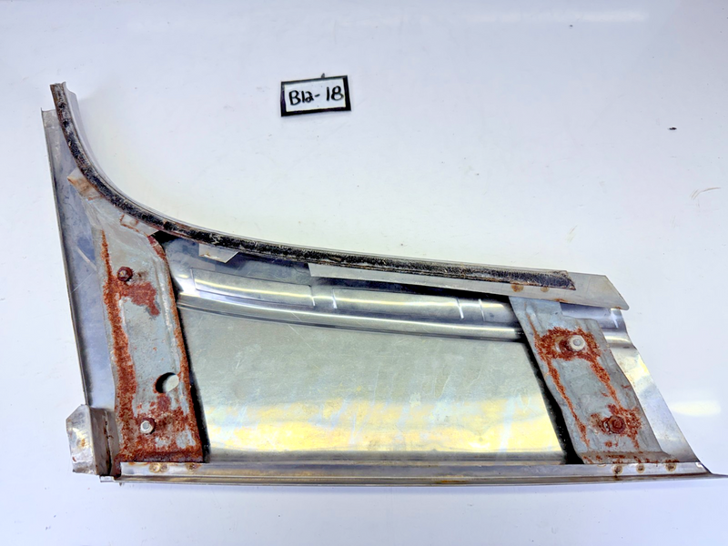 OEM 1955 1956 Ford Crown Victoria LH Stainless Tiara Pillar Post Moulding B12-18