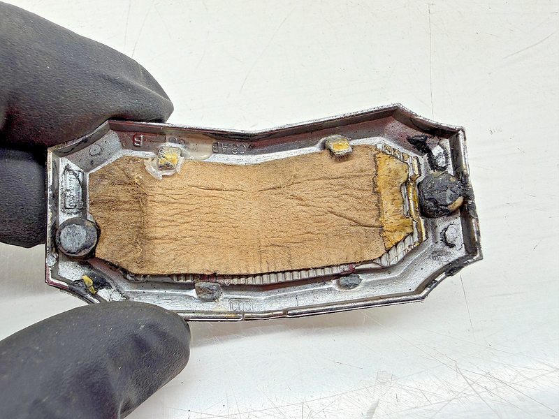 OEM 1969 FORD GALAXIE 500 XL HOOD ORNAMENT BADGE C9AB-16607-B E7-109