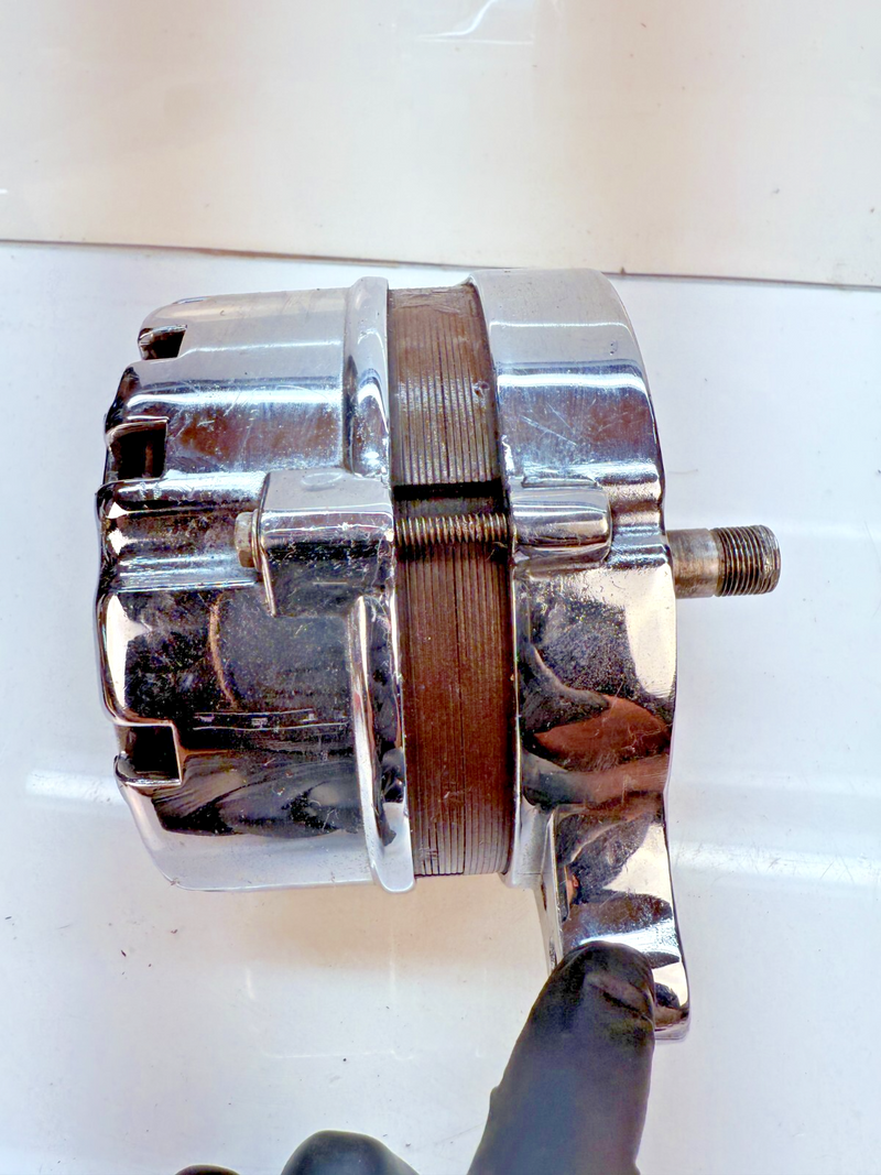 RARE OEM 1966 Mustang Fairlane Autolite 38Amp CHROME Alternator C6DF-10300-A B69