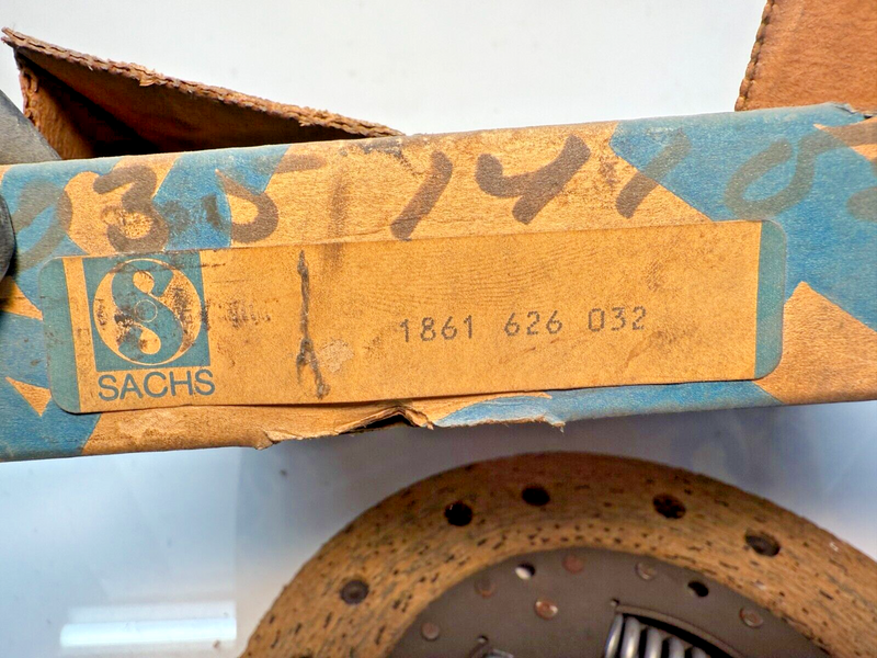 NOS SACHS Clutch Friction Disc 1861626032 035141031M Audi/VW 1971-88 C12-11