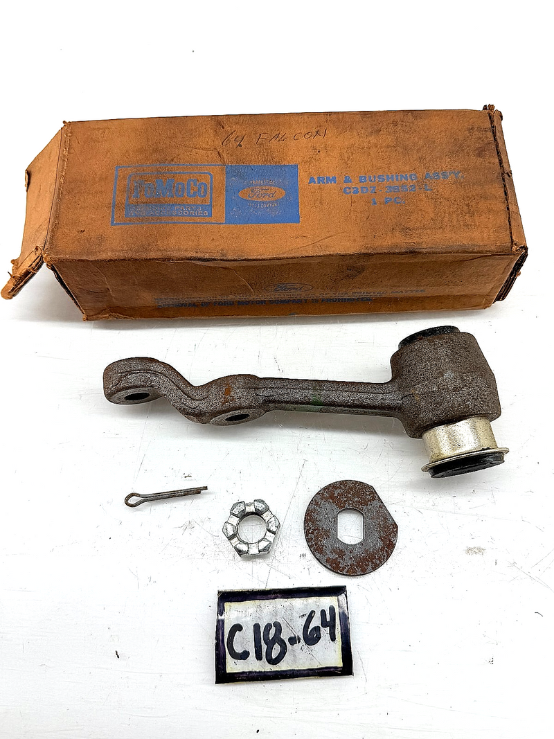 NOS 1960 - 1966 FORD FALCON MUSTANG RANCHERO IDLER ARM C3DZ-3352-L C18-65